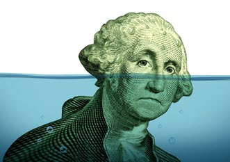 drowning-in-debt